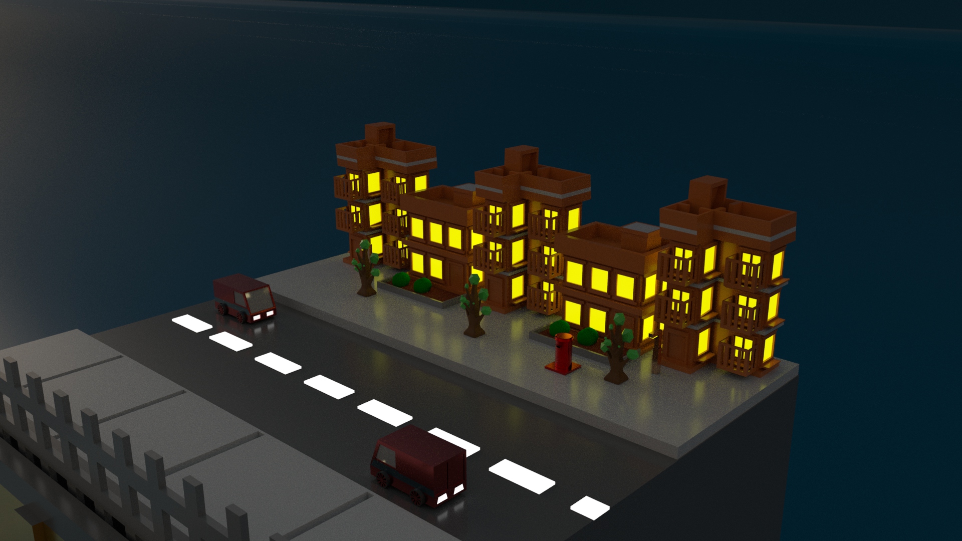Low Poly City